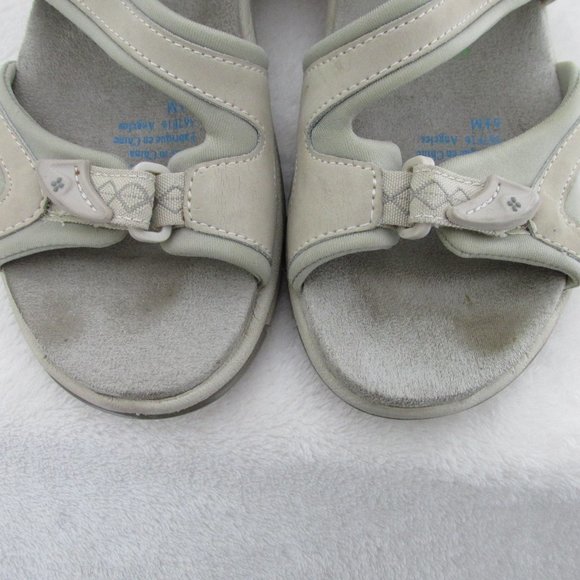 Dr Scholl’s Grey Natural Sport Velcro Sandal Hiking Trail Outdoor Sandals 6.5M - Picture 2 of 10